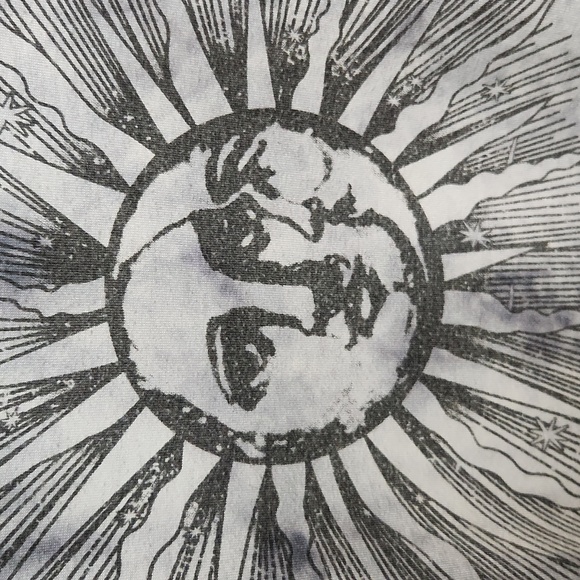 Shein curve Tie dye T-shirt (Code-P189) - Picture 2 of 2